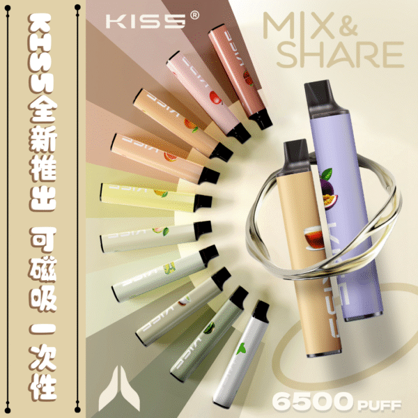 KIS5鎧斯拋棄式6500口 / 口味變化多達78種(限量販售)