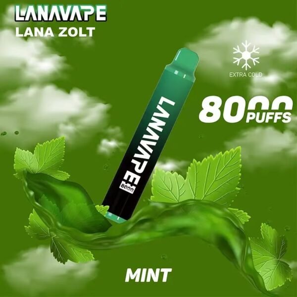 【滿十送一】LANA ZOLT拋棄式8000口一次性 (可充電)：圖片 10