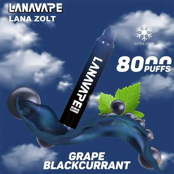 【滿十送一】LANA ZOLT拋棄式8000口一次性 (可充電)：圖片 3