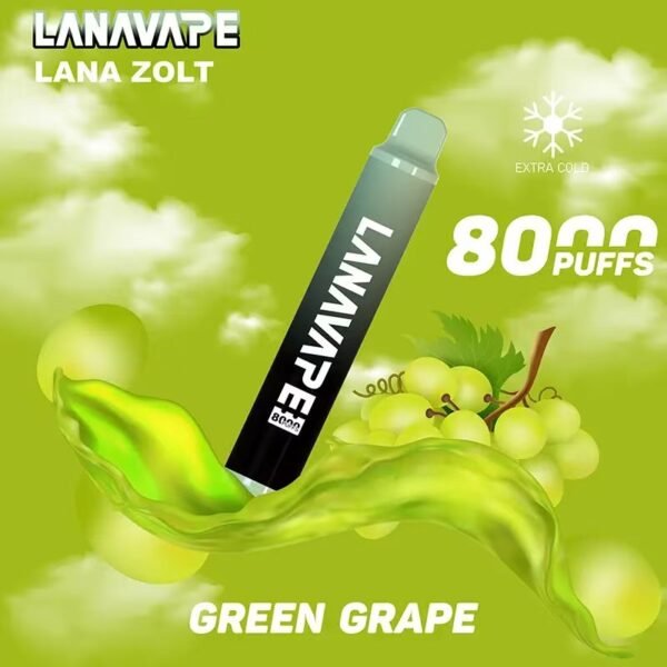 【滿十送一】LANA ZOLT拋棄式8000口一次性 (可充電)：圖片 14