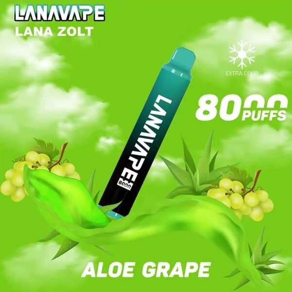 【滿十送一】LANA ZOLT拋棄式8000口一次性 (可充電)：圖片 2