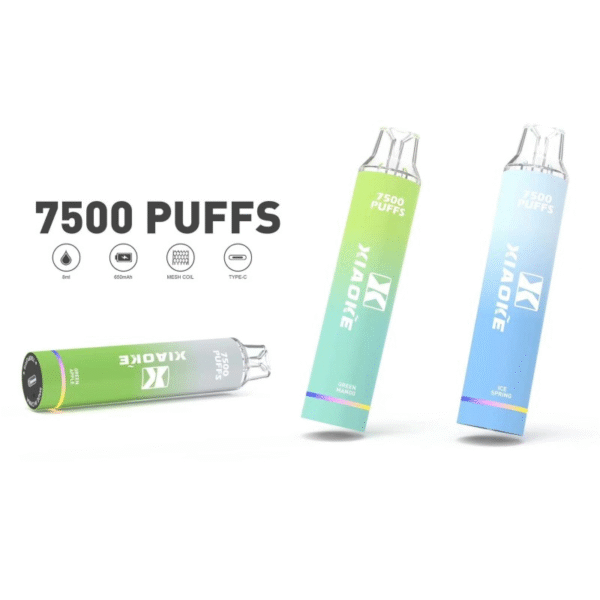 【滿7送1】 梟客抛棄式7500口❤️‍🔥可充電 🔋筆形時尚款 第一名的濃厚度 新品上市：圖片 3