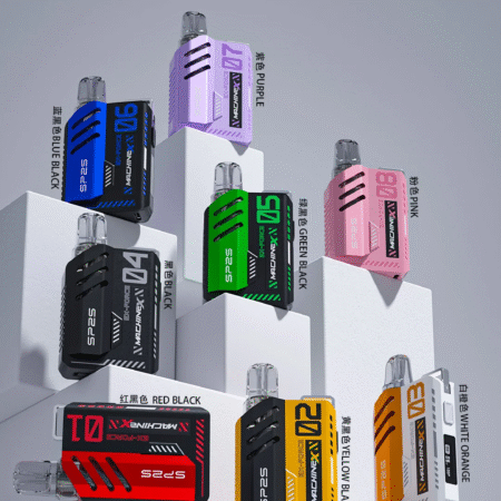 SP2s MAX 換彈式 Pod 電子煙主機｜6–17W 可調｜500mAh Type‑C 快充