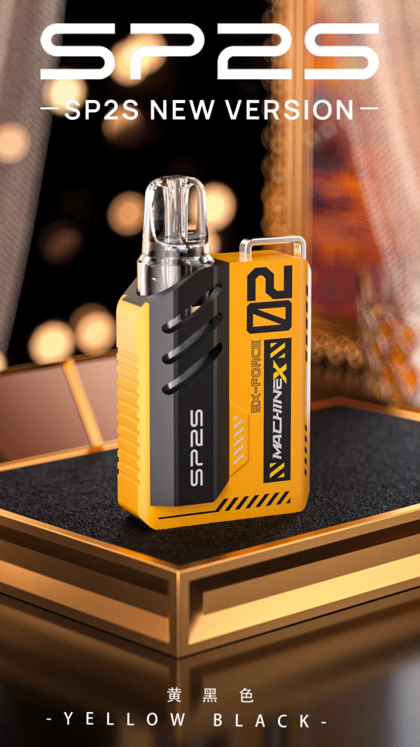 SP2s MAX 換彈式 Pod 電子煙主機｜6–17W 可調｜500mAh Type‑C 快充：圖片 2