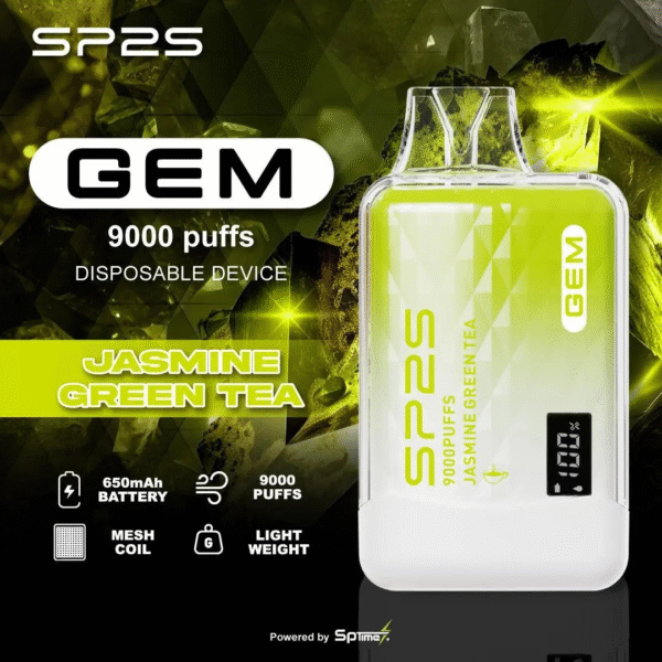 SP2S GEM 9000口一次性電子煙｜智能顯示・極致續航・奢華設計：圖片 3