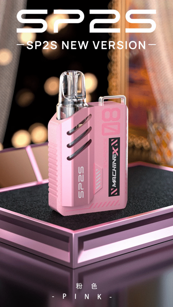 SP2s MAX 換彈式 Pod 電子煙主機｜6–17W 可調｜500mAh Type‑C 快充：圖片 8